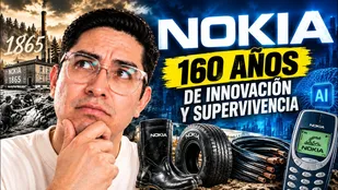 Nokia empezó vendiendo papel y botas de agua. 160 años