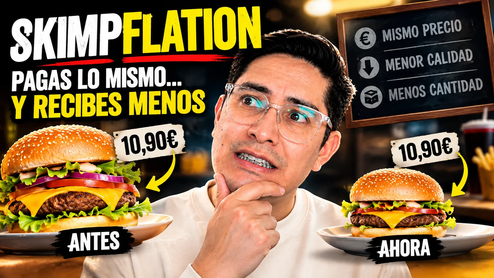 Skimpflation: pagas lo mismo y te dan menos